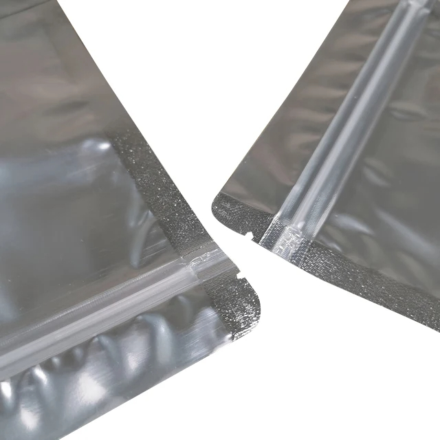 Bolsa Ziploc Aluminio 1 Cara Transparente — vista 2