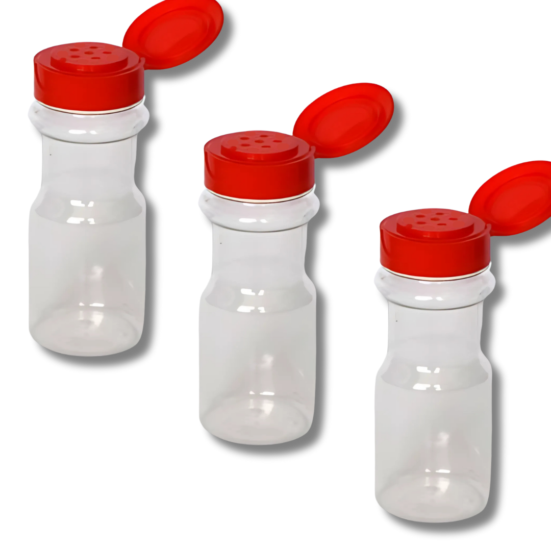 Salero PET 100-225 grs Tapa Con Liner | Tres Colores — vista 4