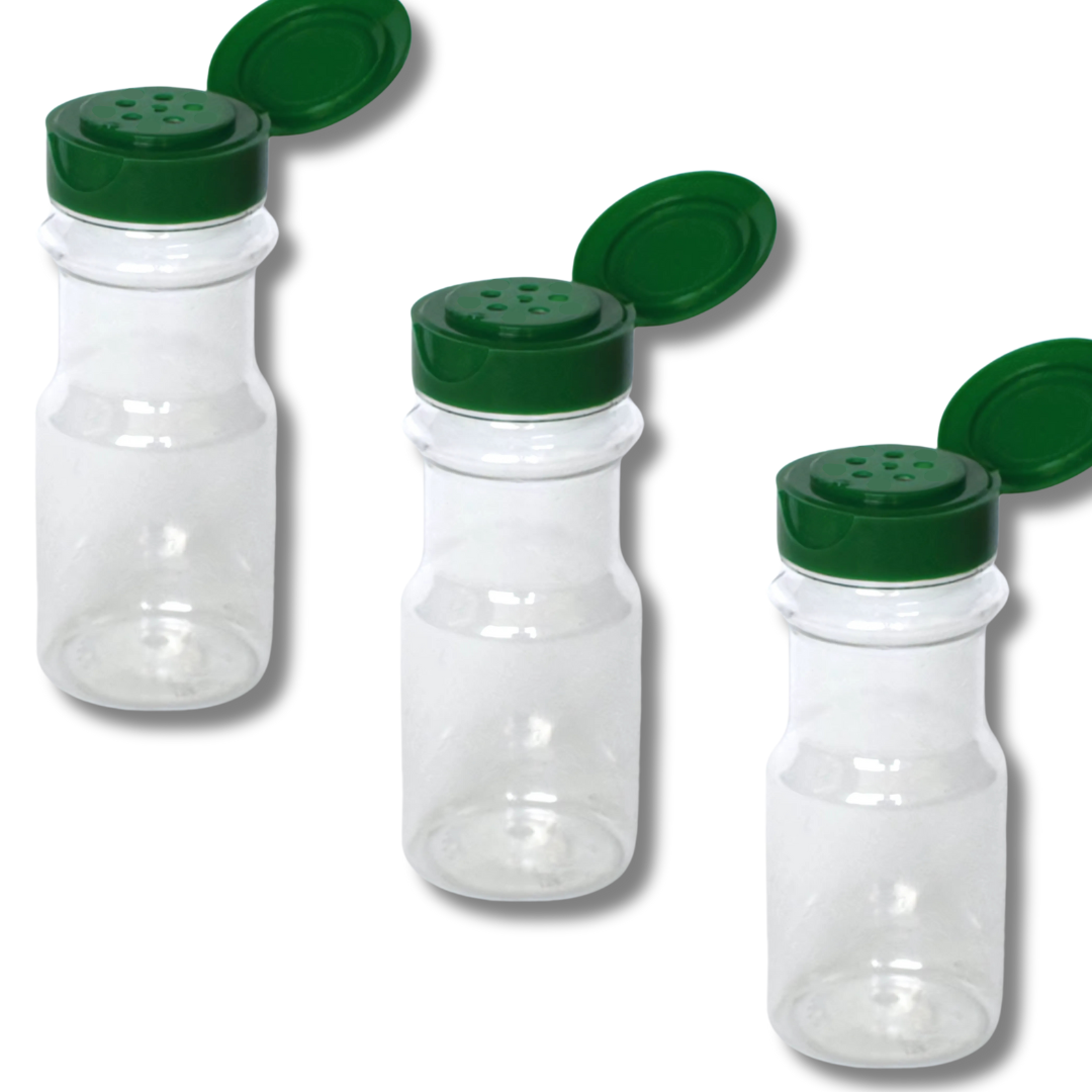 Salero PET 100-225 grs Tapa Con Liner | Tres Colores — vista 3