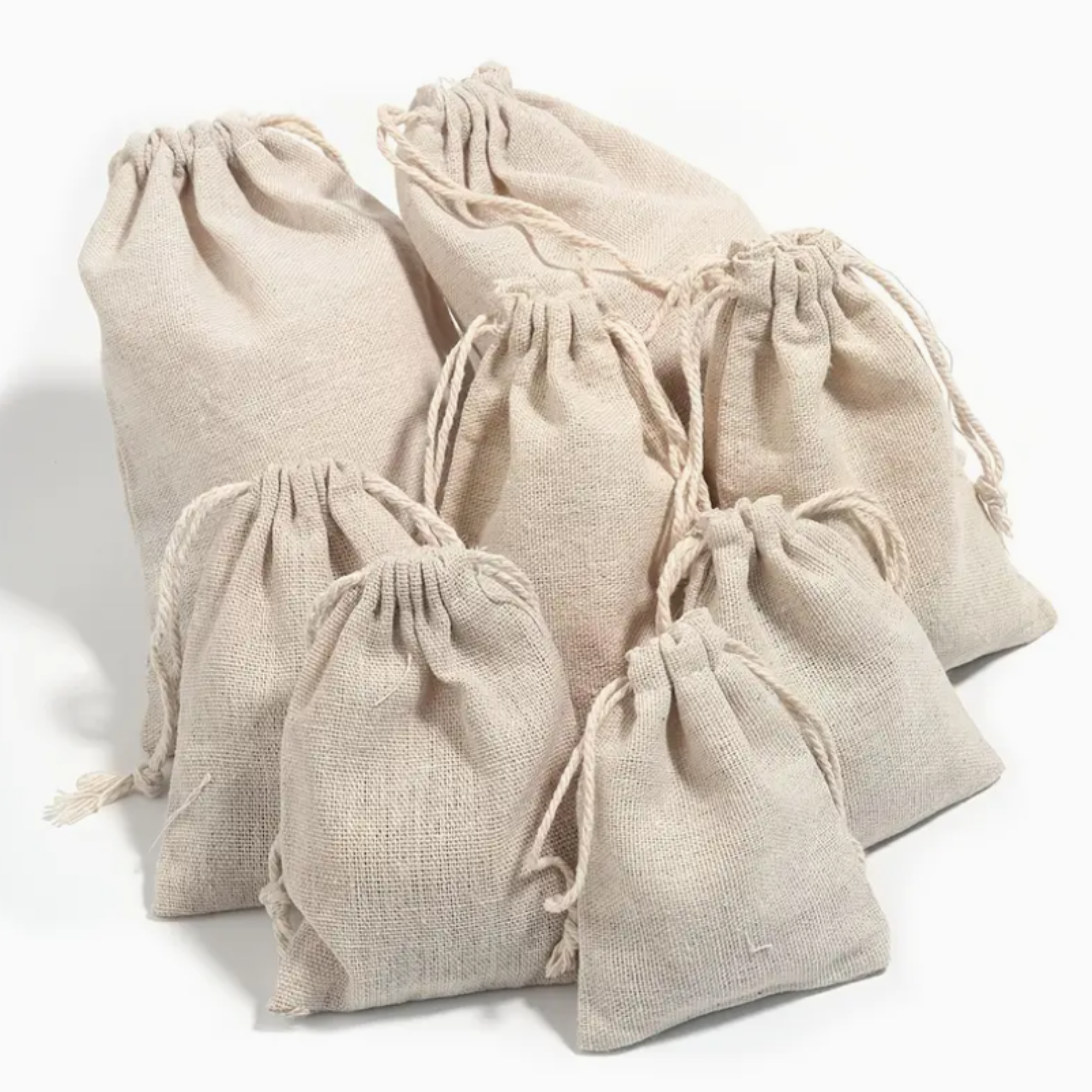 Bolsas De Lino | 5 Tamaños Disponibles — vista 3