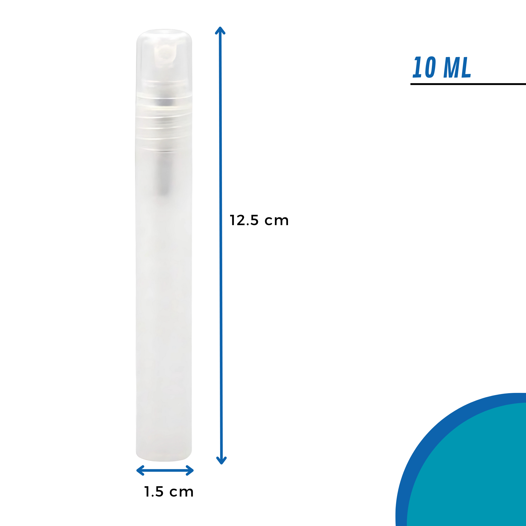 Frasco Demo Spray | 10ml - 5ml - 2ml | Ideal Muestras — vista 3