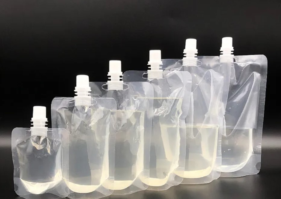 Bolsa Transparente c/boquilla Ideal bebidas. (5 tamaños) — vista 2