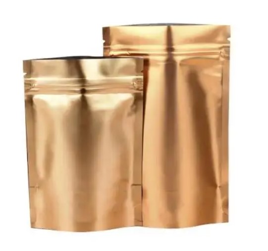 Bolsa Aluminio Ziploc Color Dorado (3 tamaños) — vista 3