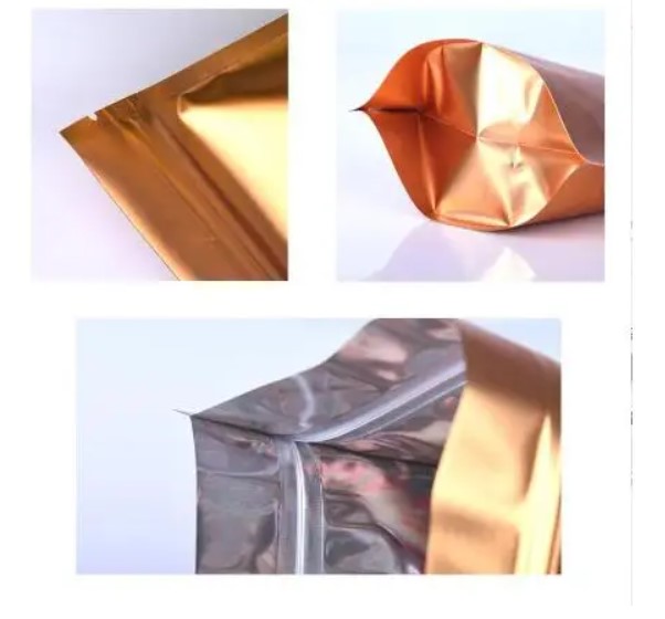 Bolsa Aluminio Ziploc Color Dorado (3 tamaños) — vista 2