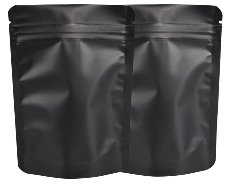 Bolsa Aluminio Ziploc Color Negro Satinado (4 tamaños) — vista 3