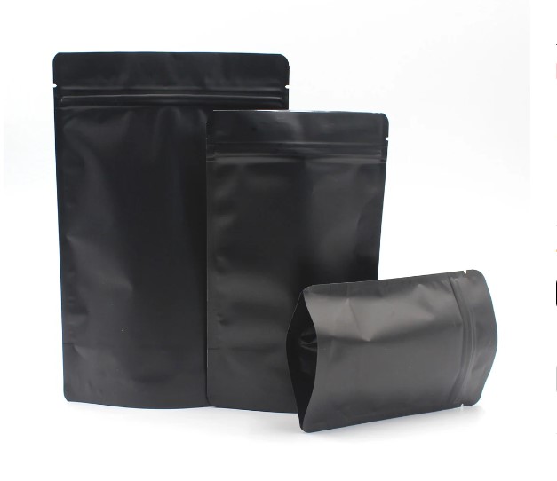 Bolsa Aluminio Ziploc Color Negro Satinado (4 tamaños) — vista 2
