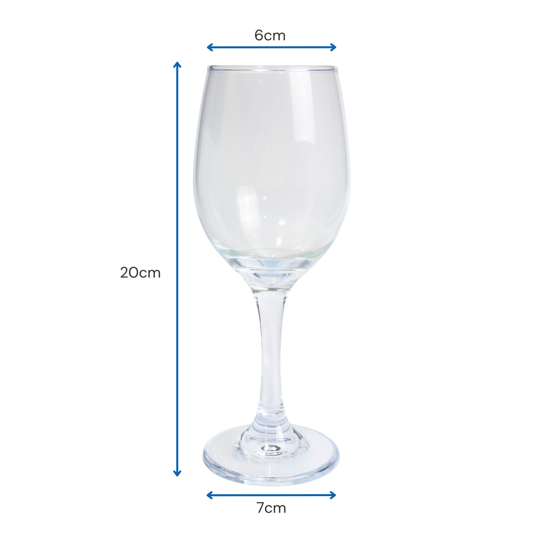 Copa De Vidrio | 330ml | Set x2 — vista 3
