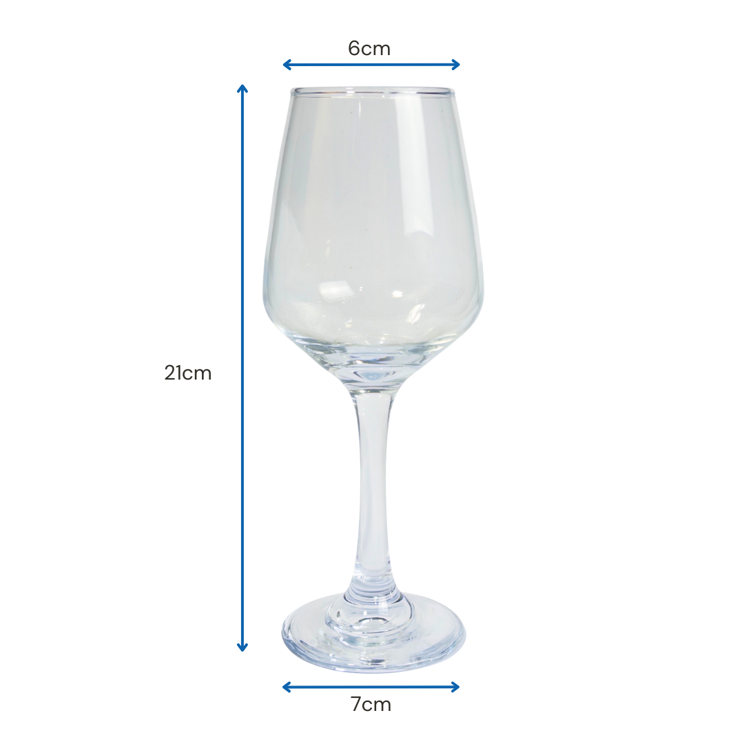 Copa De Vidrio | 360ml | Set x6 — vista 4