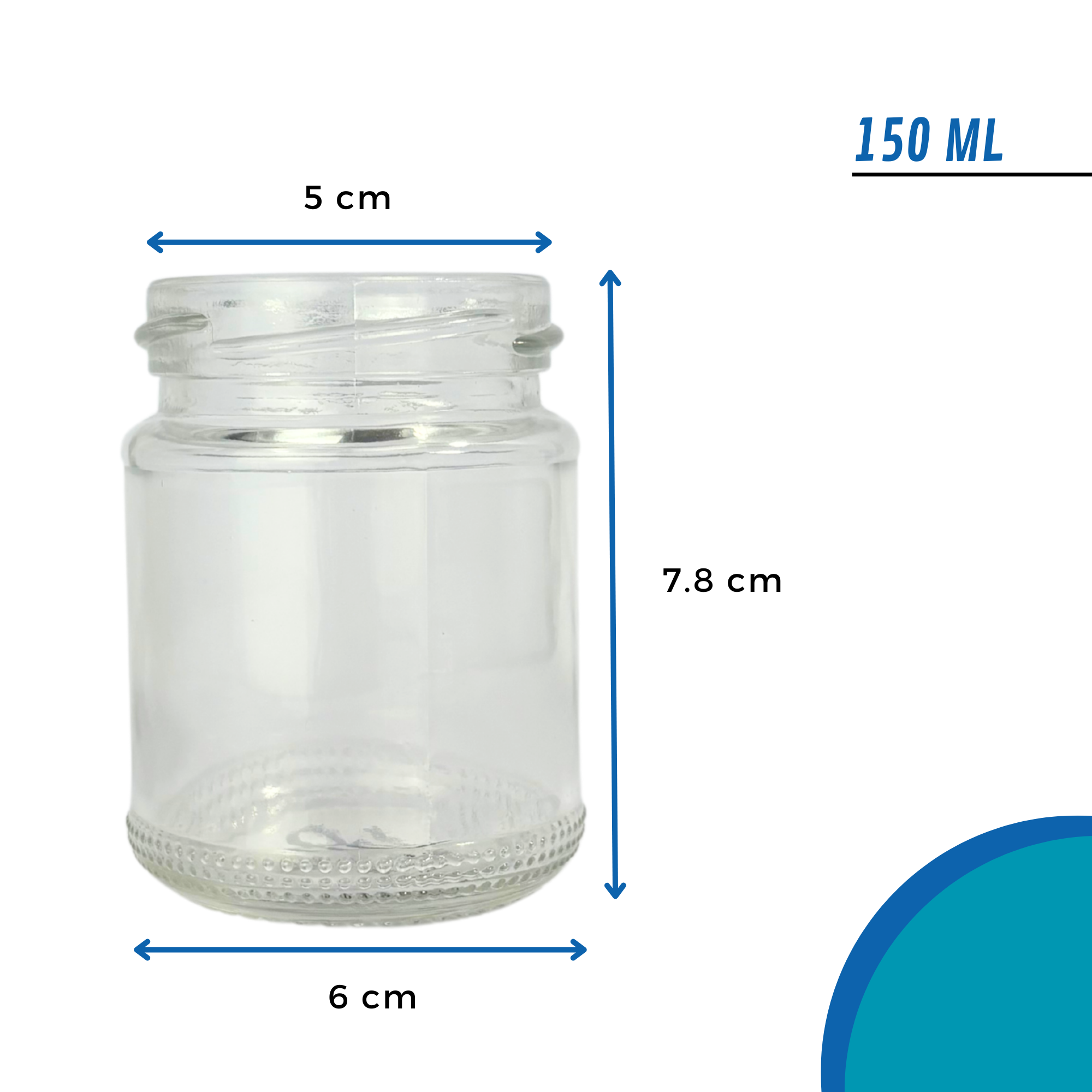 Bollón de vidrio | 150ml — vista 3