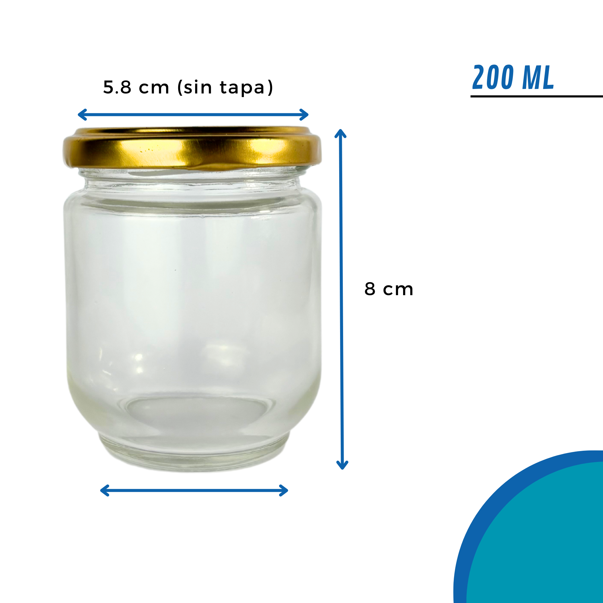 Bollón de Vidrio | 200ml — vista 3