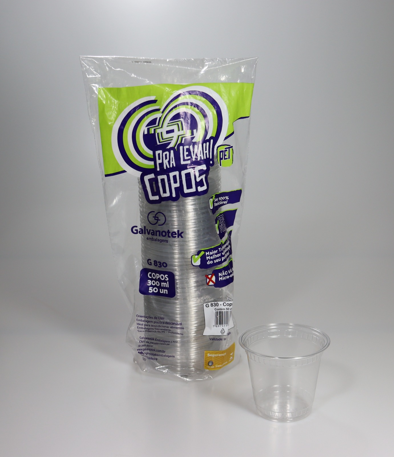 Vaso Pet 300ml (G830) — vista 2
