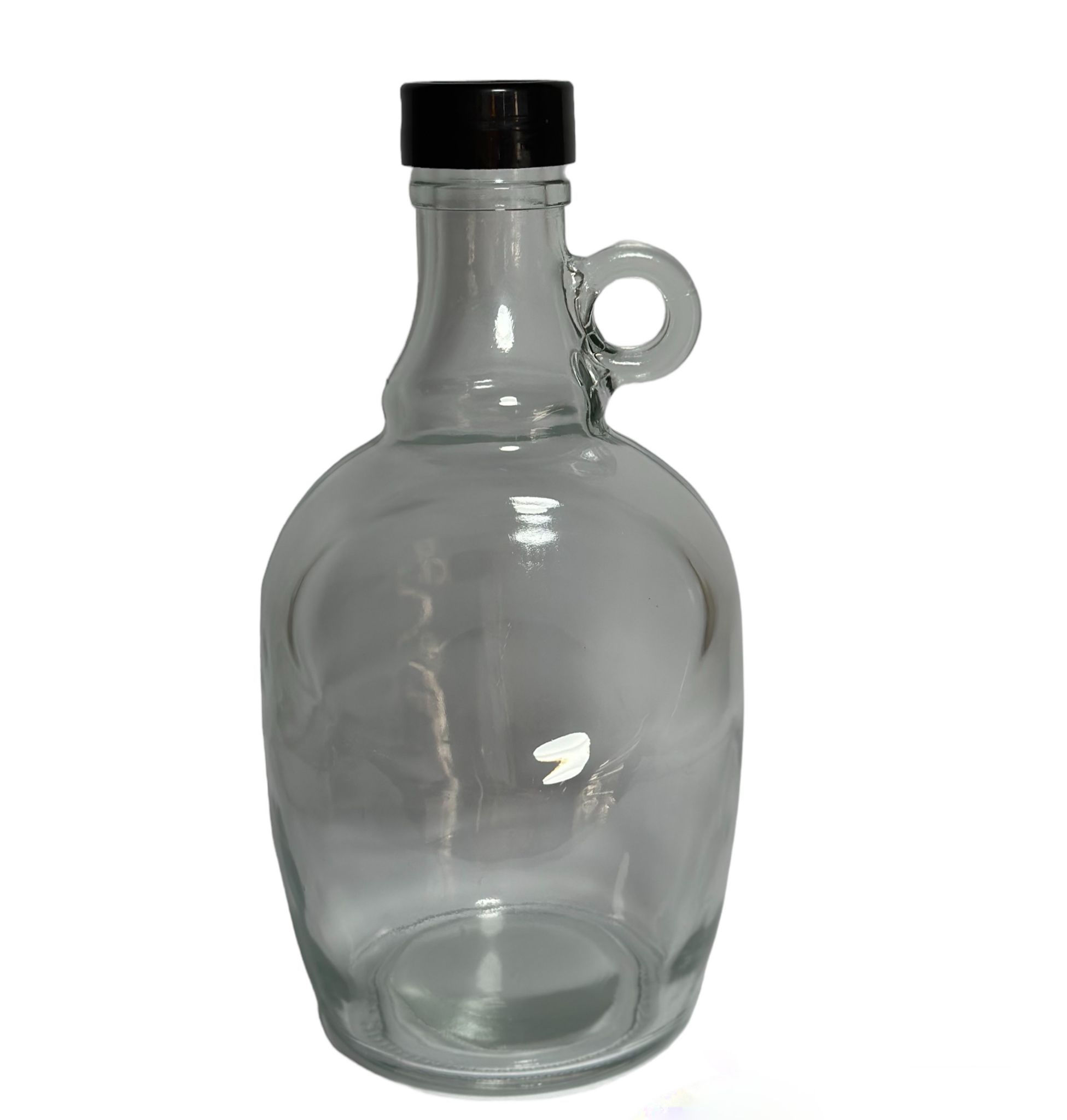 Botella GROWLER 1lt Incoloro con tapa y cremera — vista 2