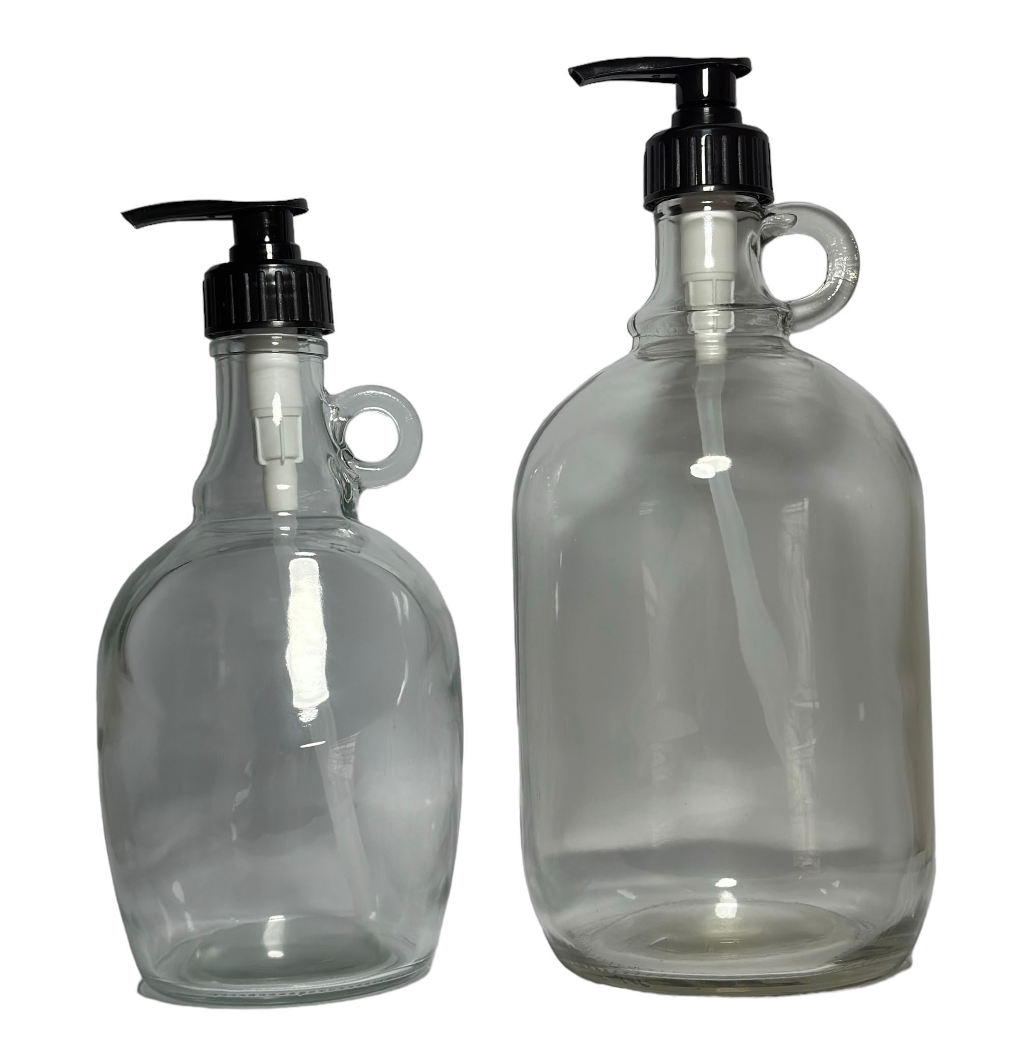 Botella GROWLER 1lt Incoloro con tapa y cremera — vista 3