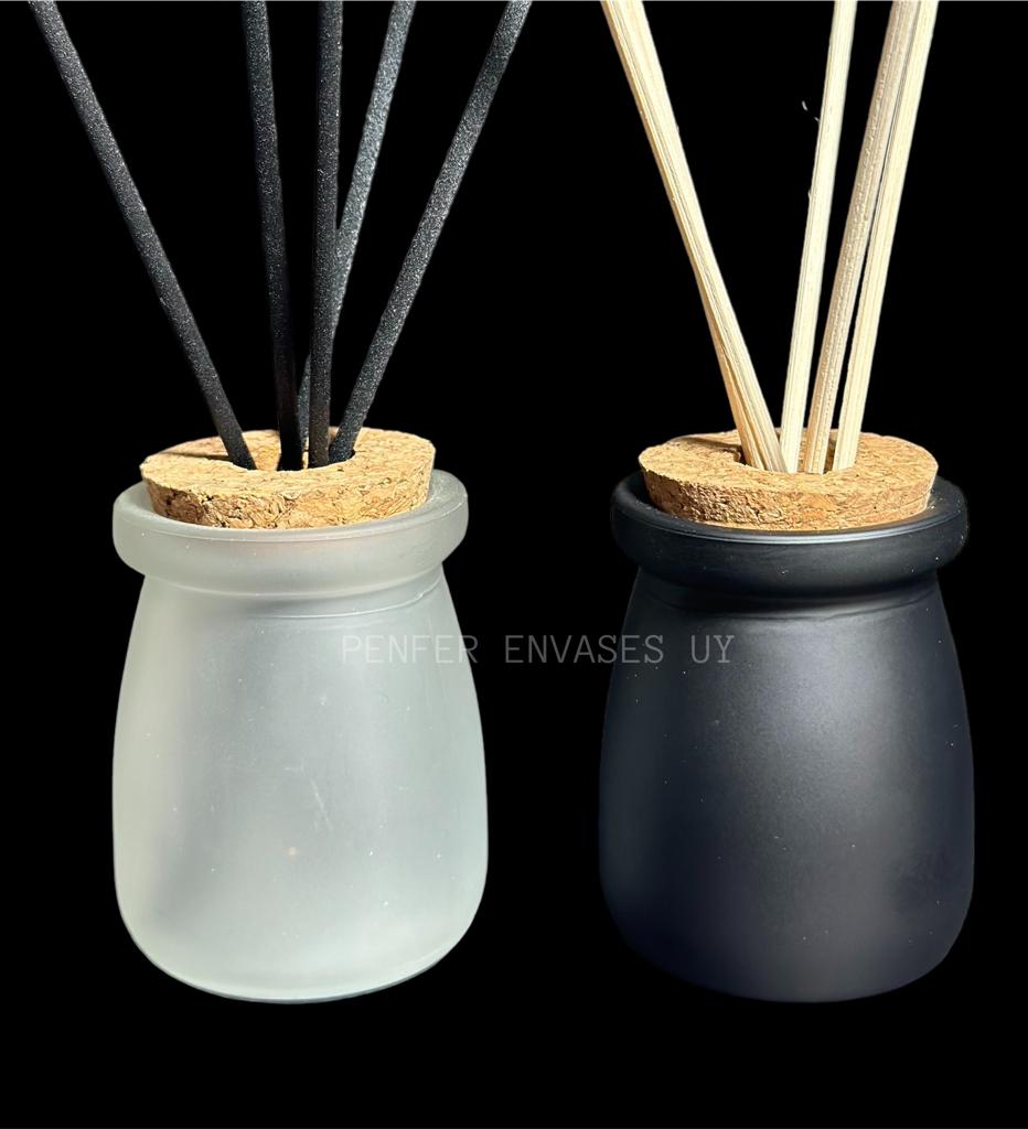 Difusores Vidrio 100ml | Varios Colores + 5 Varita Ratán — vista 3