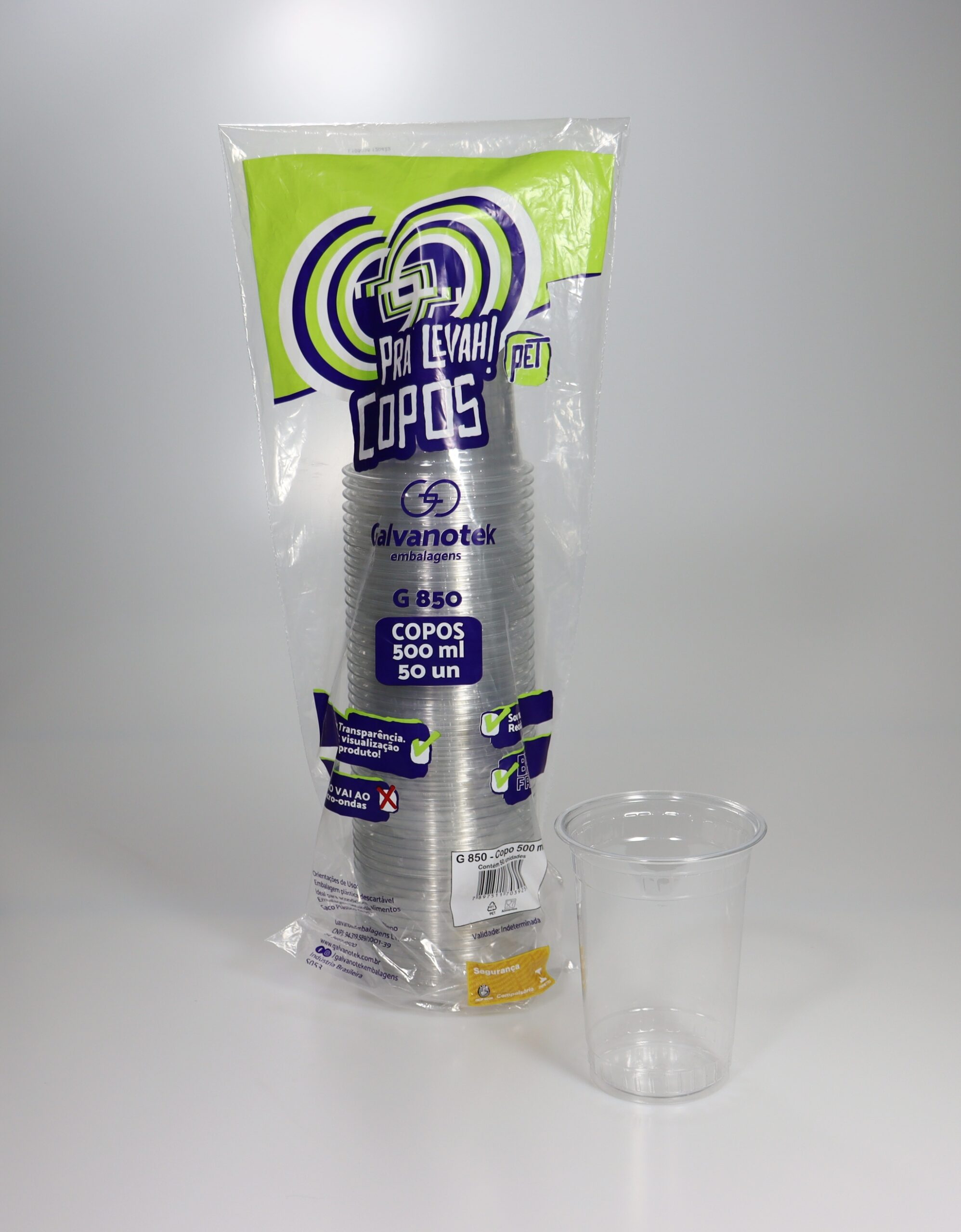 Vaso Pet 500ml (G850) — vista 2