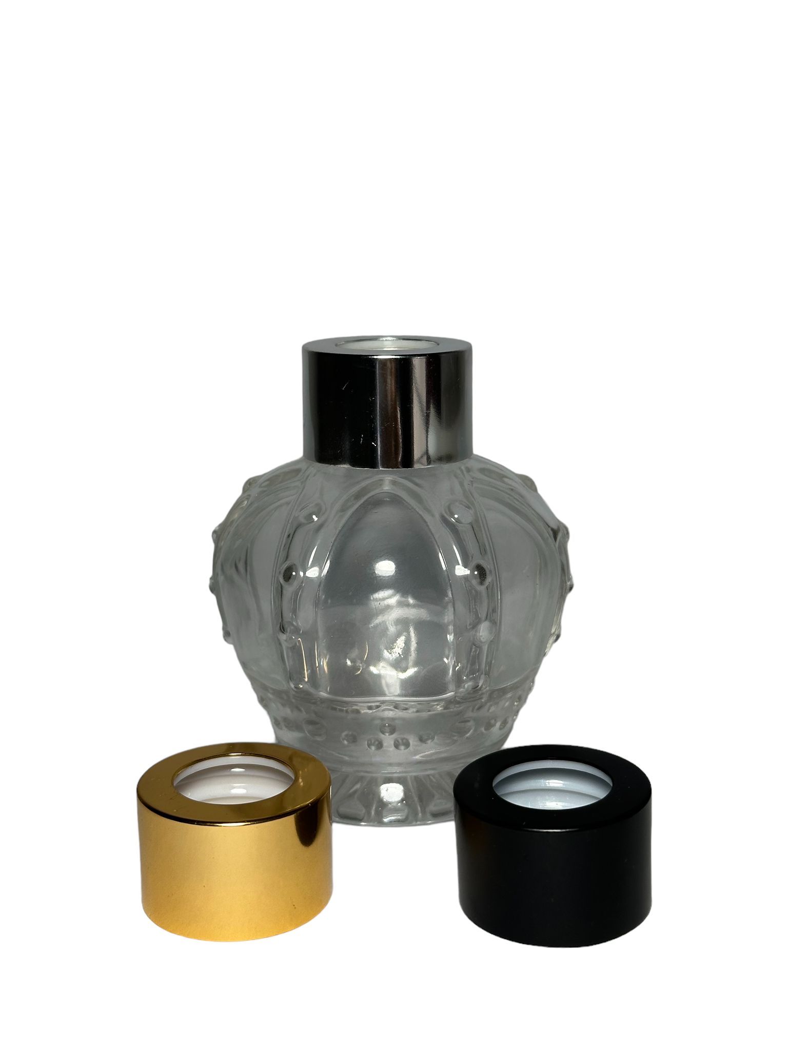 Aromatizante vidrio Corona 100ml c/5 varitas ratan — vista 3