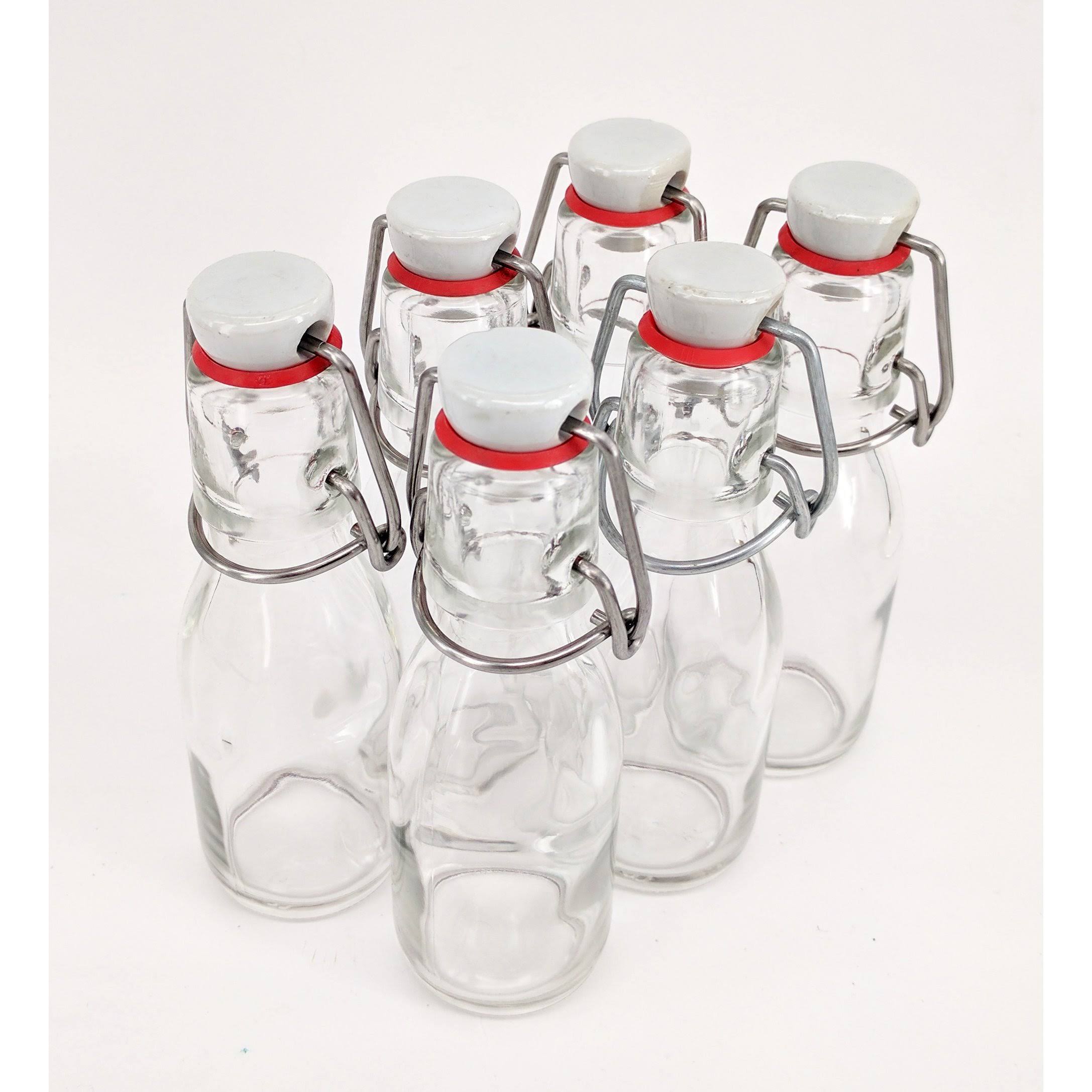 Botella Vidrio 250ml y 500ml Tapa Abatible c/ Gancho — vista 3