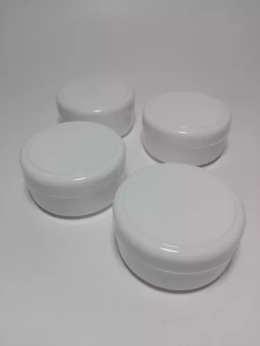 Pote Cosmético Cristal tapa presión 10grs 20grs 30grs — vista 3