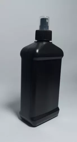 Petaca Negra 450ml con Spray — vista 2