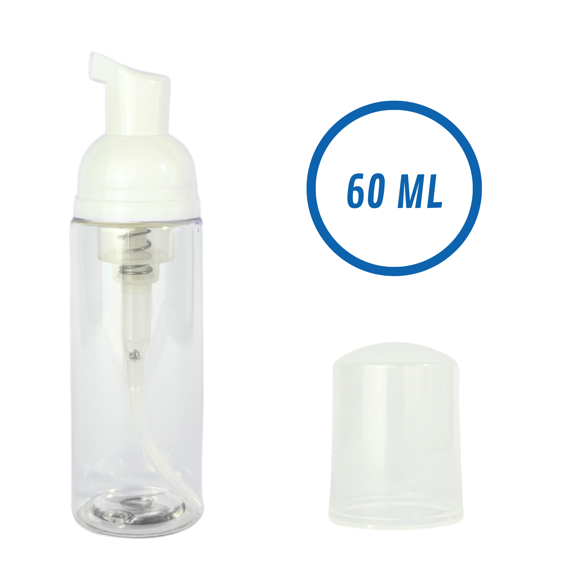Envase PET Cilíndrico Espumero Con Válvula Espuma | 60ml — vista 3