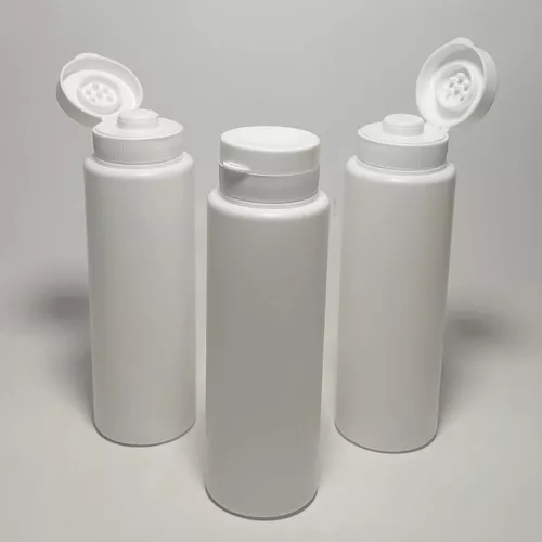 Talquera 250ml blanca — vista 2