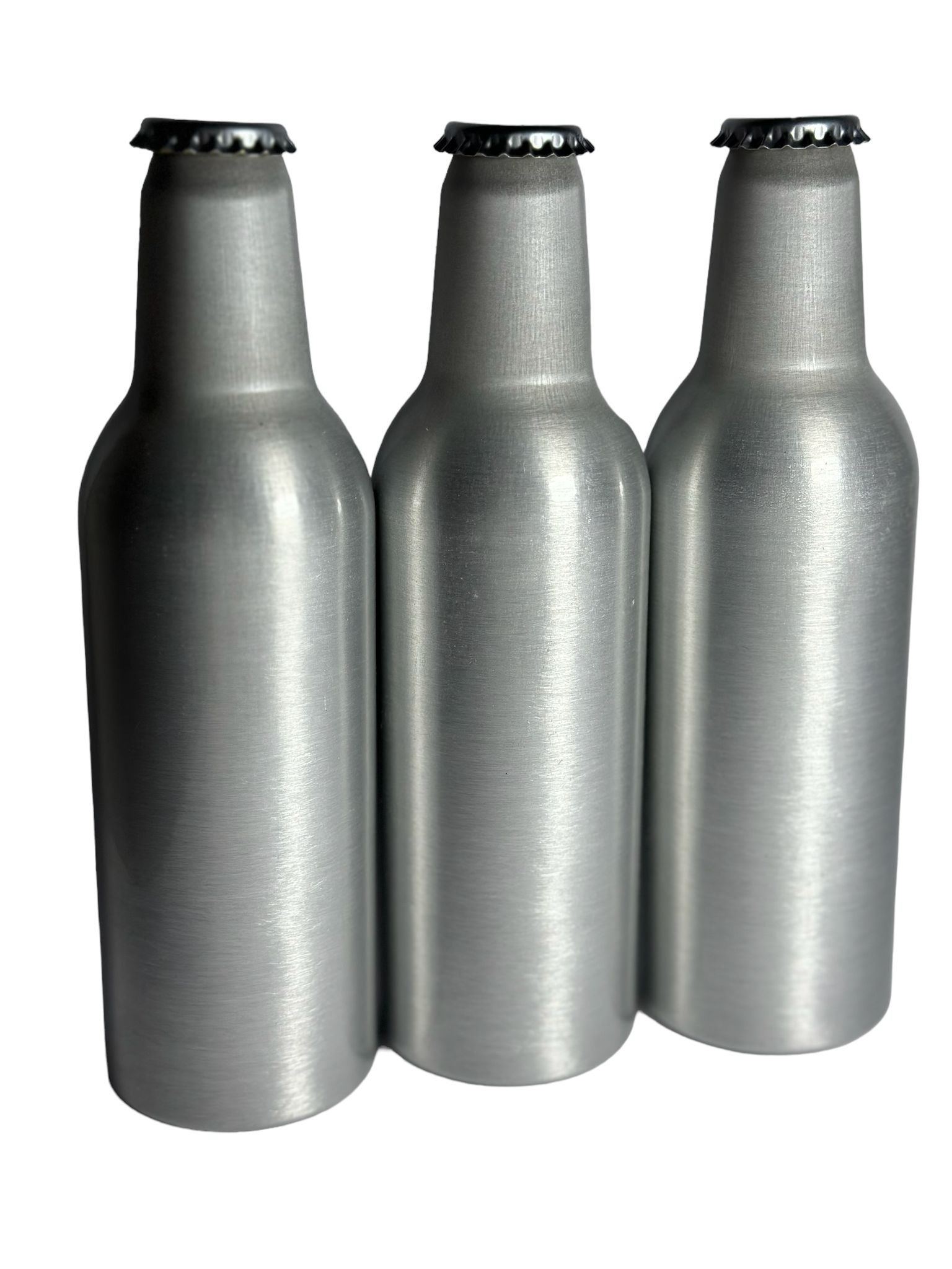 Botella de Aluminio 355ml con Tapa Corona — vista 2