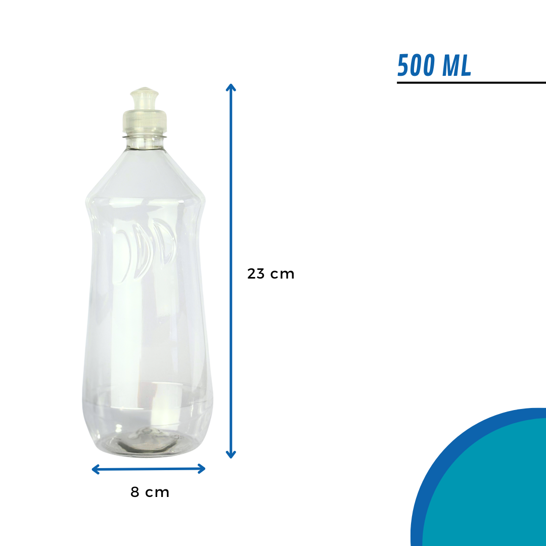 Botella PET Detergente | Tres Tamaños | Con Tapa Push Pull — vista 3