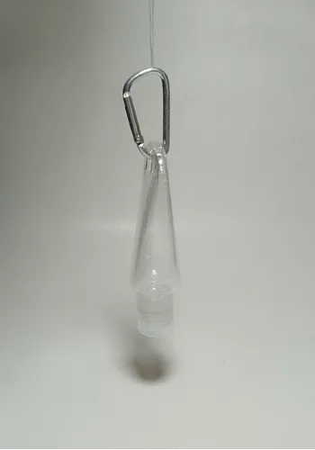 Llavero Pet 30ml c/enganche Metálico y Tapa Flip Top — vista 3