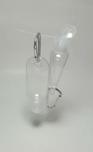 Llavero Pet 30ml c/enganche Metálico y Tapa Flip Top — vista 2