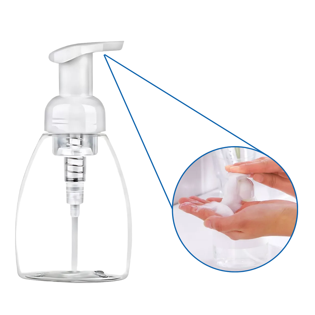 Envase Espumero PET Incoloro Con Válvula Espuma | 250ml — vista 3