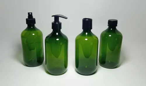 Envase Pet Verde 250ml con Spray — vista 3