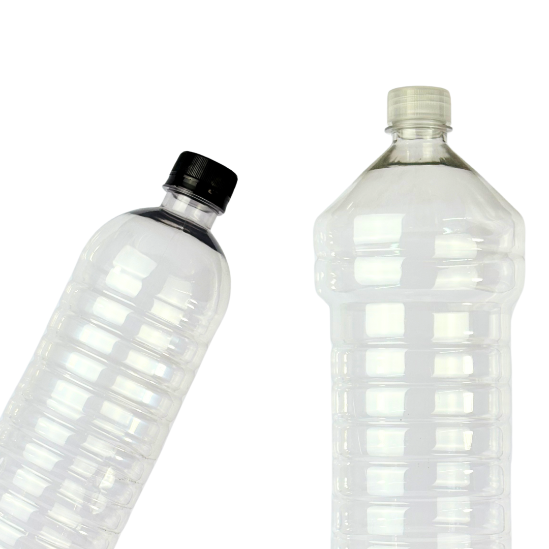 Botella PET Anillada | 900ml - 1800ml | Con Tapa Ciega Precintada — vista 2