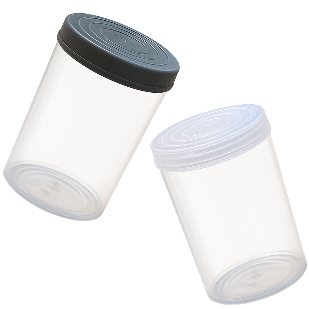 Tubipote Acrílico | Tapa Plástico | 20ml — vista 2