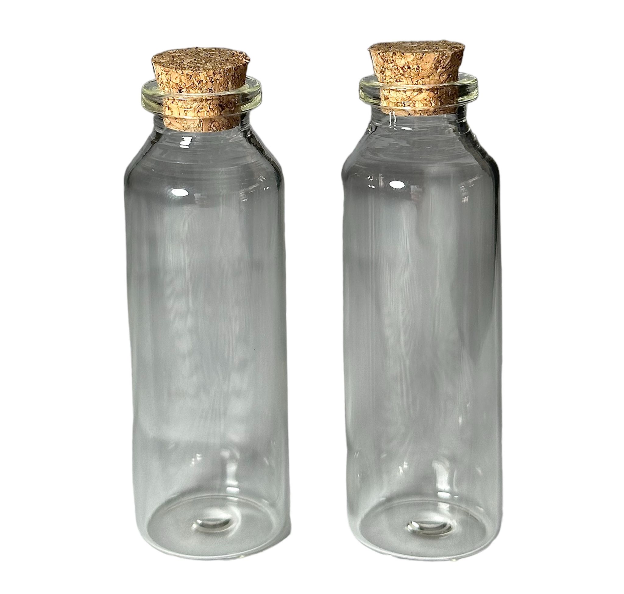 Tubos vidrio con cuello tapa corcho 10ml y 30ml — vista 3