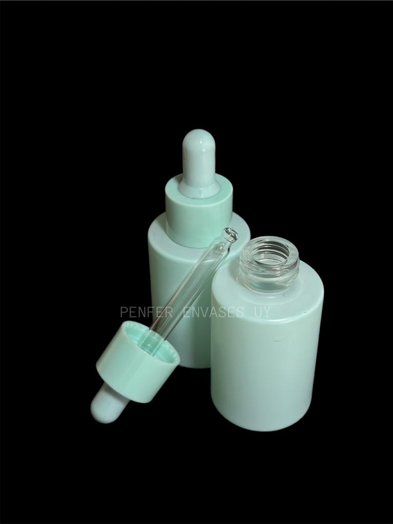 Gotero Vidrio 30ml colores Lila/Verde/Negro/Blanco — vista 4