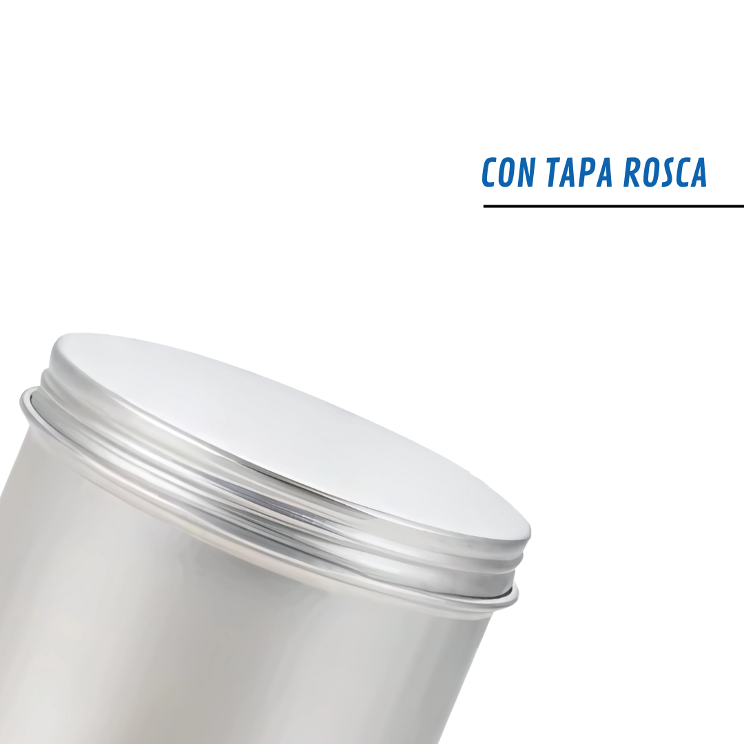 Lata Aluminio 120ml Tapa Ciega — vista 2